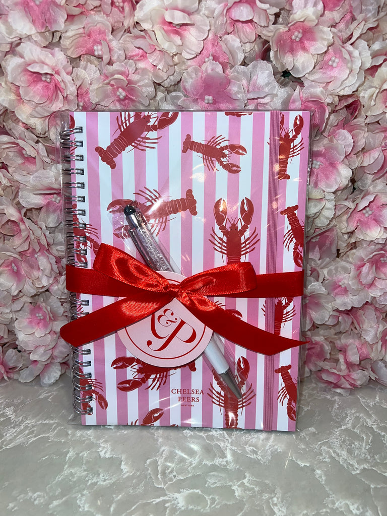 Chelsea Notebook & Pen Gift Set Pink